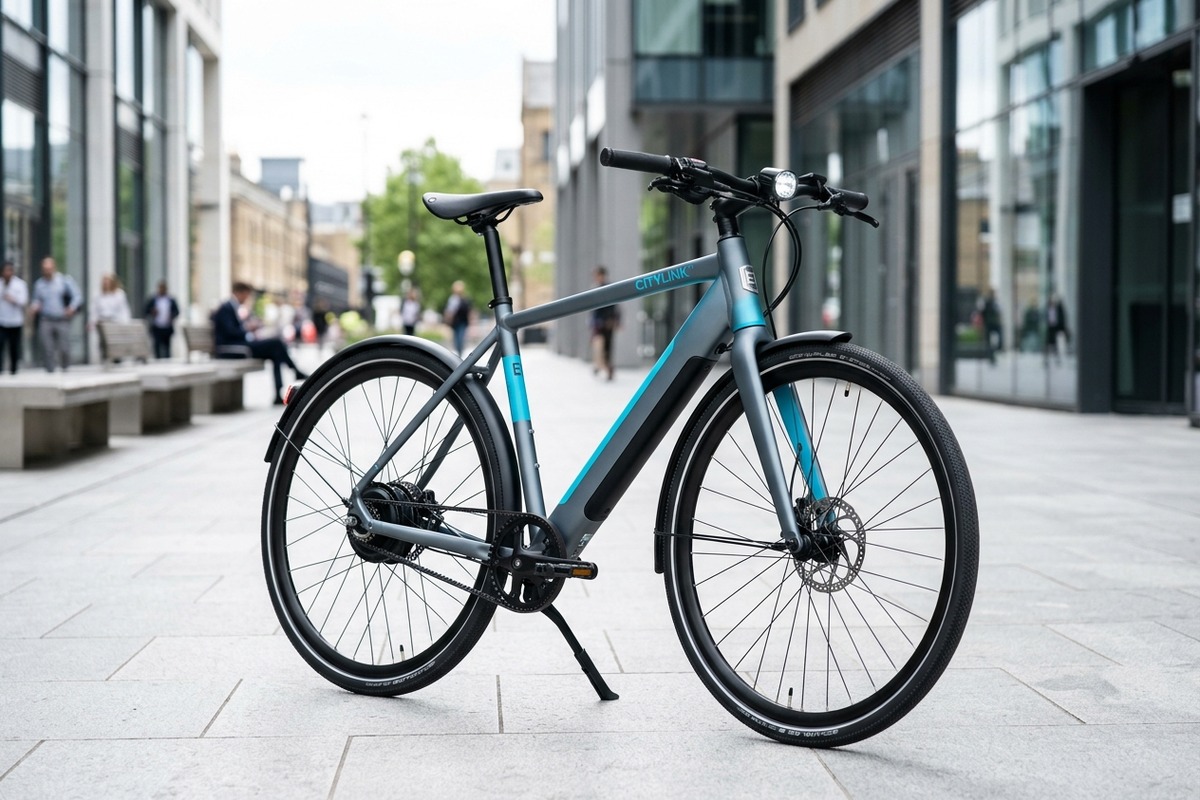 Smart Urban Commuter Electric Bicycle